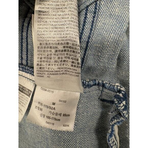 Levi’s 72334 Light Wash Denim Trucker Jacket M - Picture 3 of 8